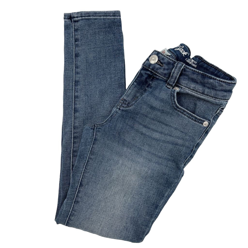 Adjustable Waist Skinny Jeans