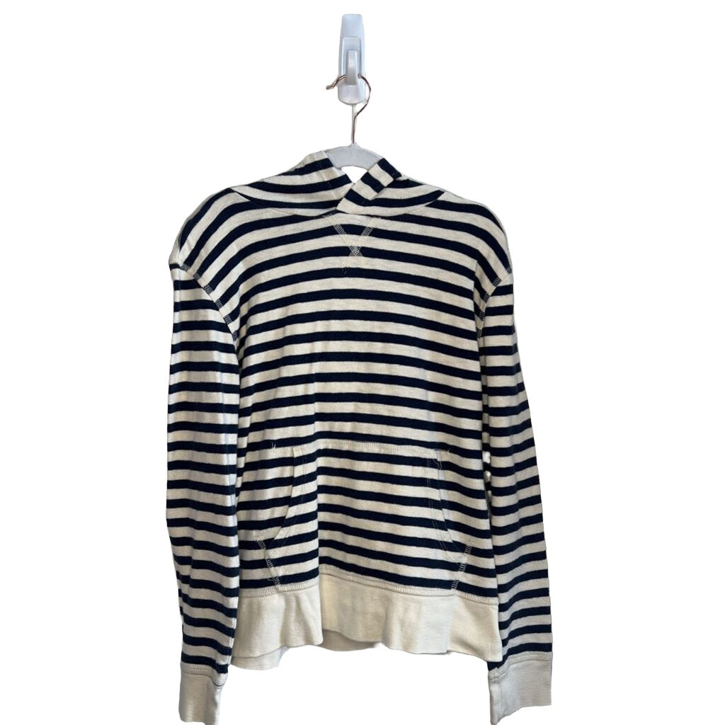 LS Hooded Striped Shirt
