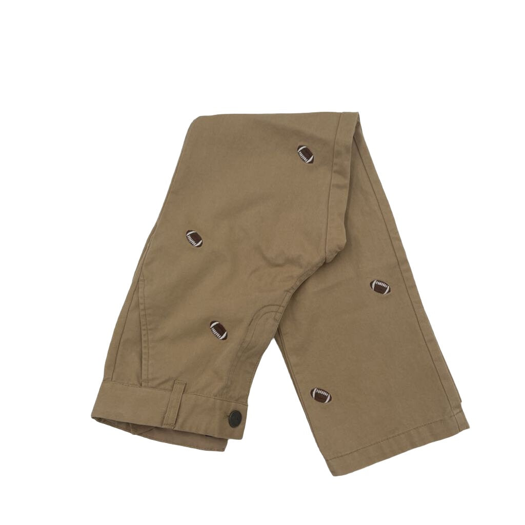 Adjustable Waist Khaki Pants / Football