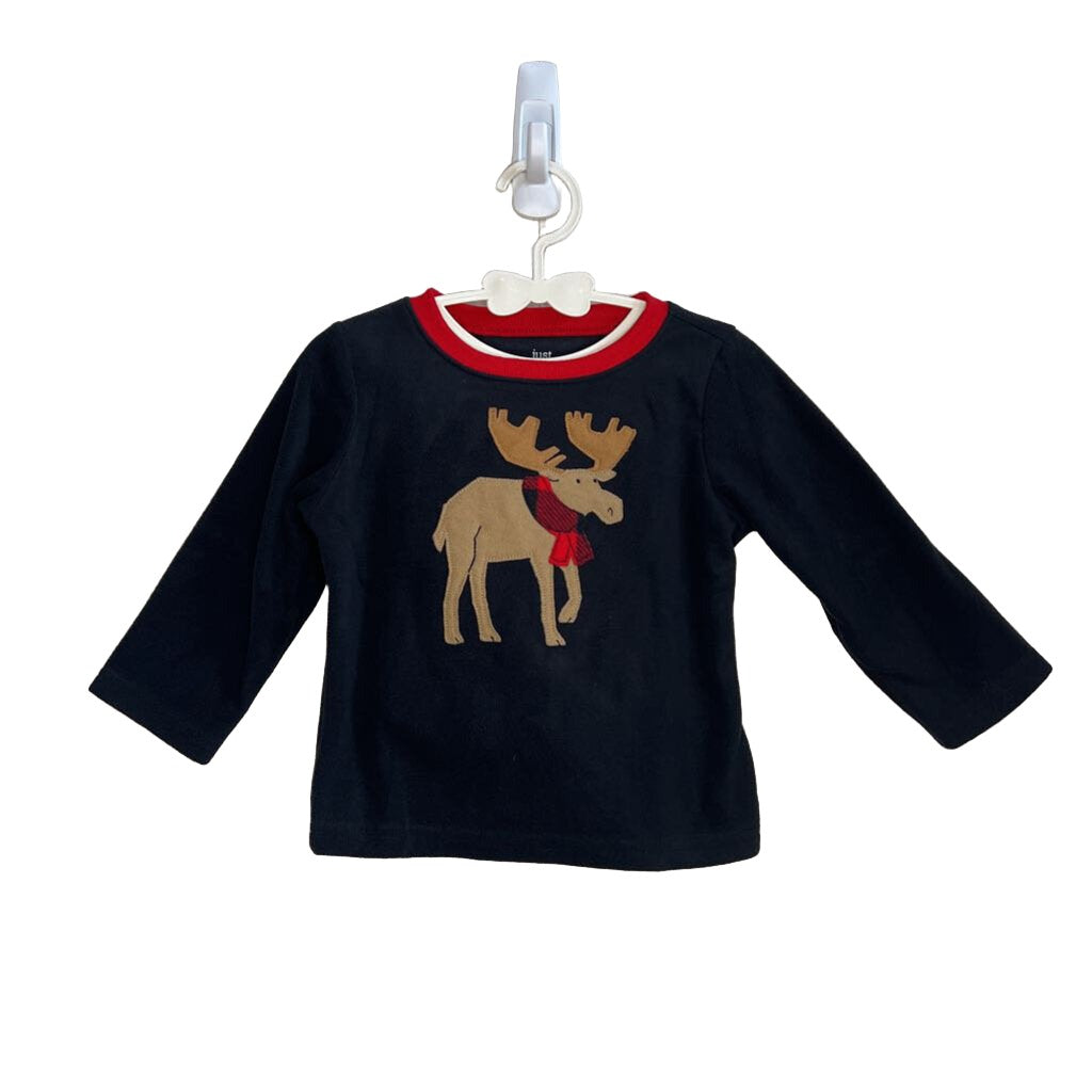 Moose Plaid 2 Pc. PJ Set