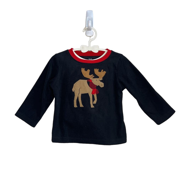 Moose Plaid 2 Pc. PJ Set