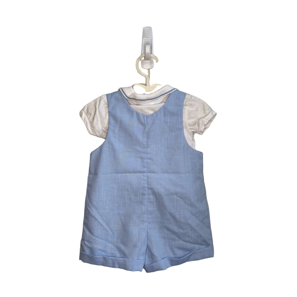 Blue Bear Romper
