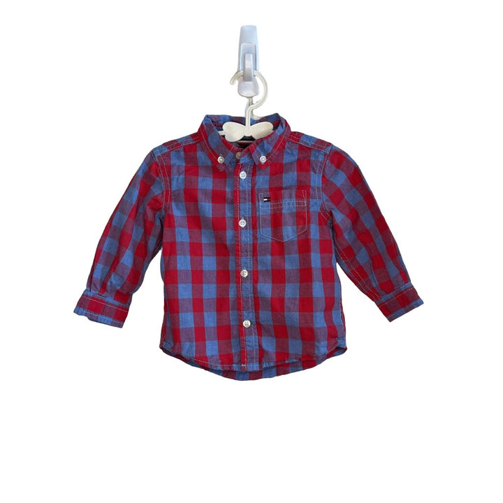 Button-Up Collared Shirt