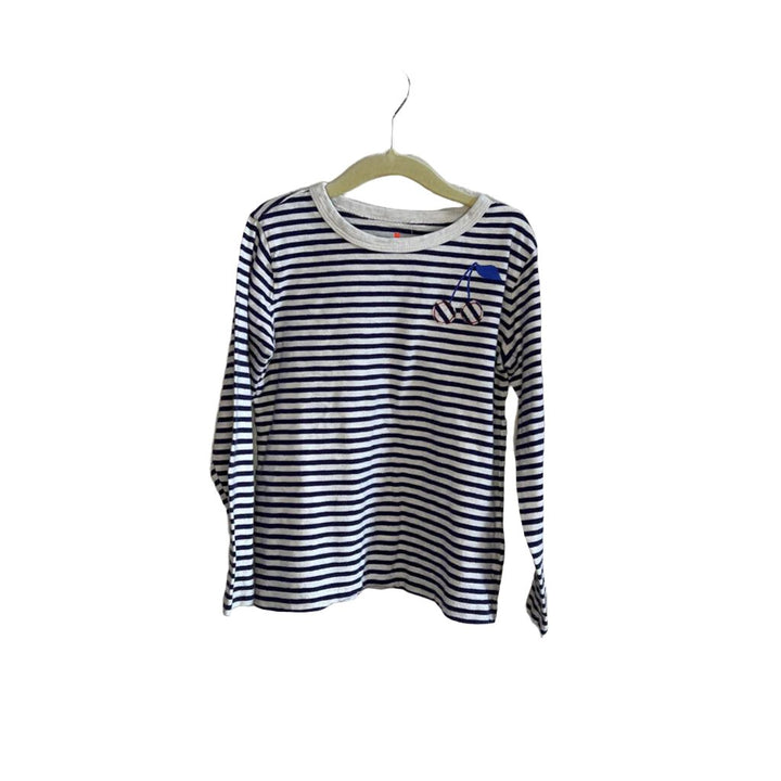 LS Striped Shirt / Cherries