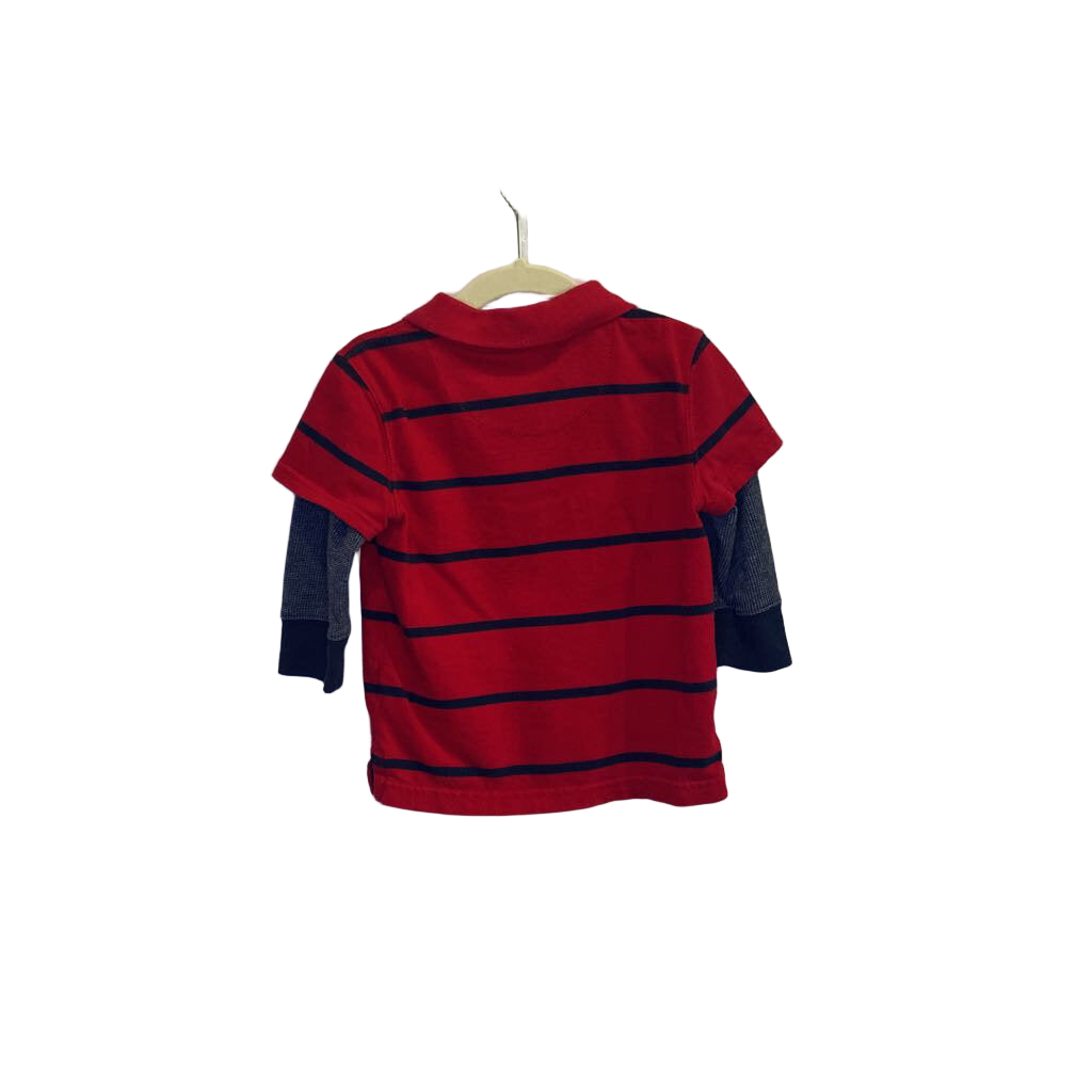 LS Collared Shirt - Striped