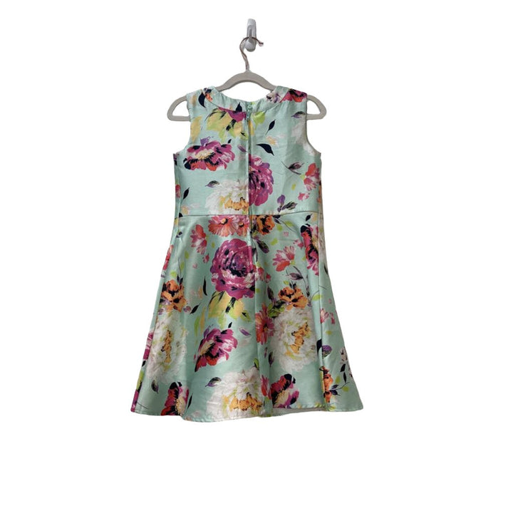 Sleeveless Dress w/Flowers