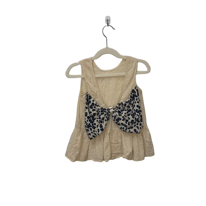 Dress - Leopard Print Bow