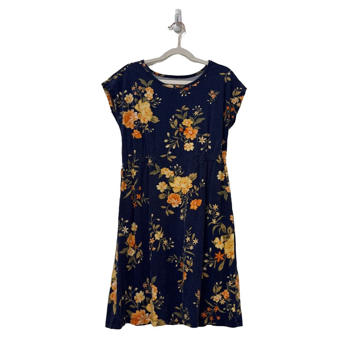 Sleeveless Dress w/Flowers