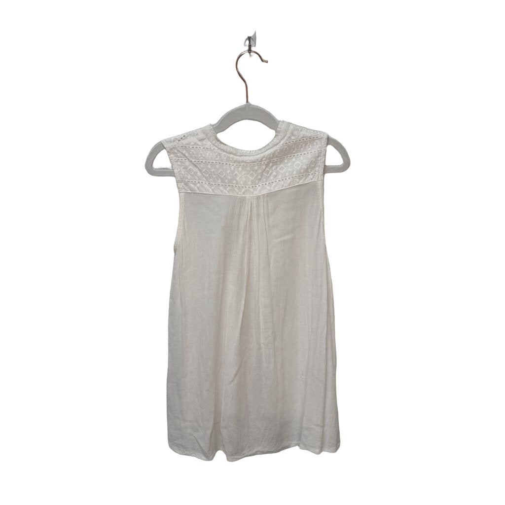 Sleeveless Gauze Top