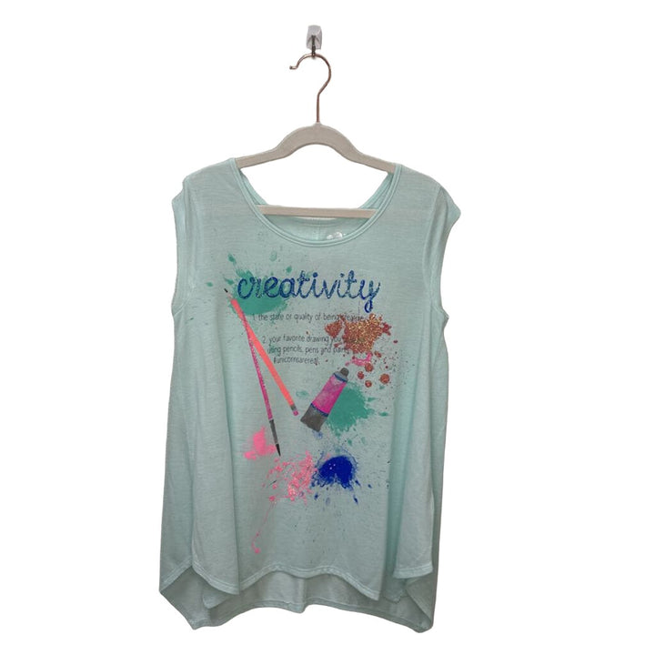 Sleeveless T-Shirt - Creativity