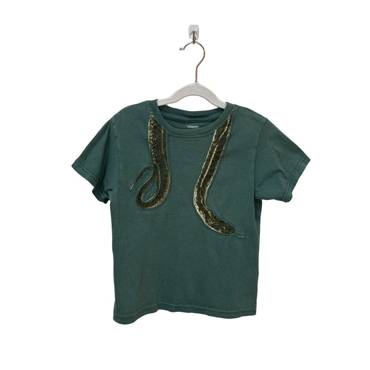 SS T-Shirt - Snake Appliqué