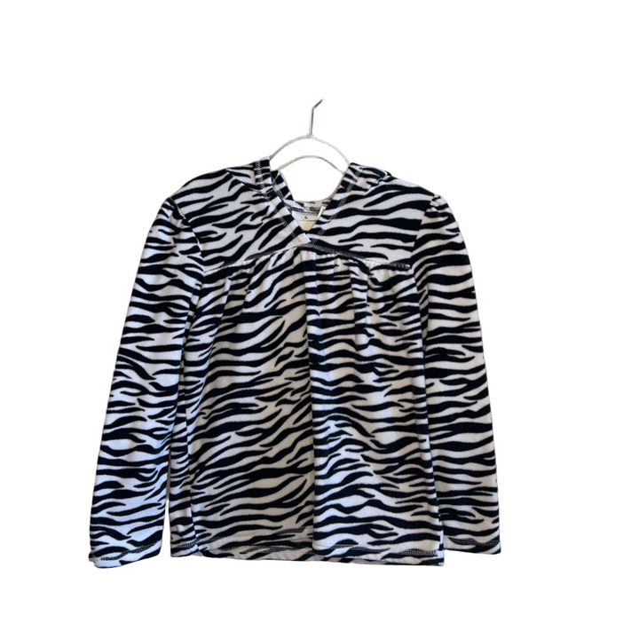 LS Pullover Hoodie - Zebra Design