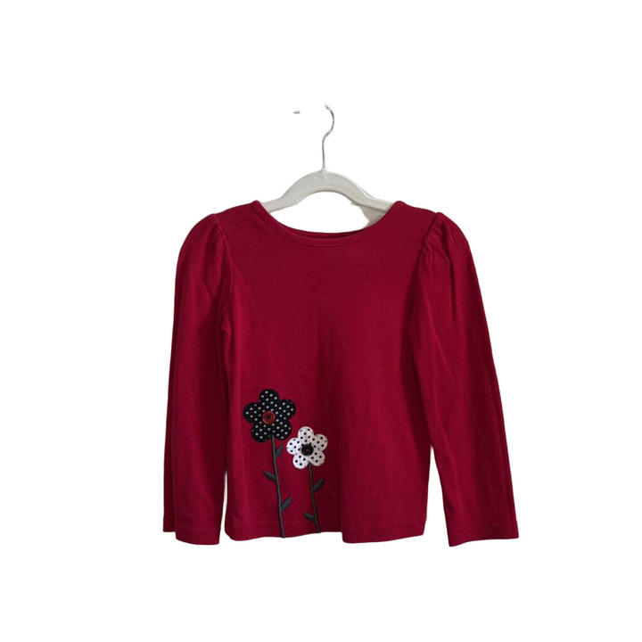 LS T-Shirt - Flowers & Polka Dots