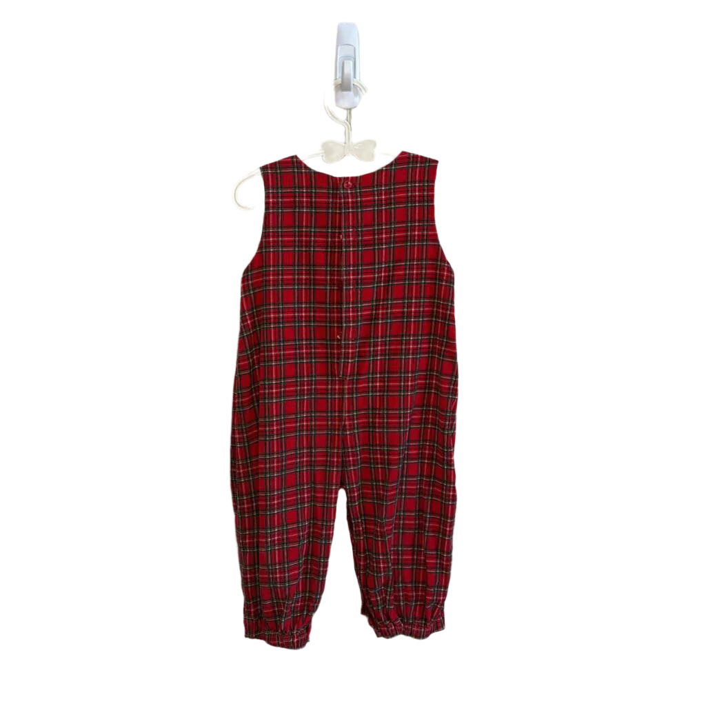 Plaid Romper
