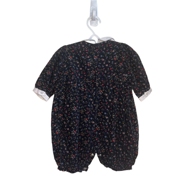 Corduroy Romper - Floral