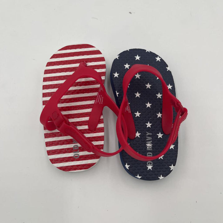 Stars & Stripes Flip Flops