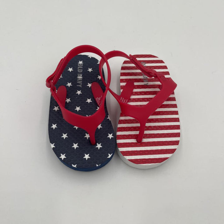 Stars & Stripes Flip Flops