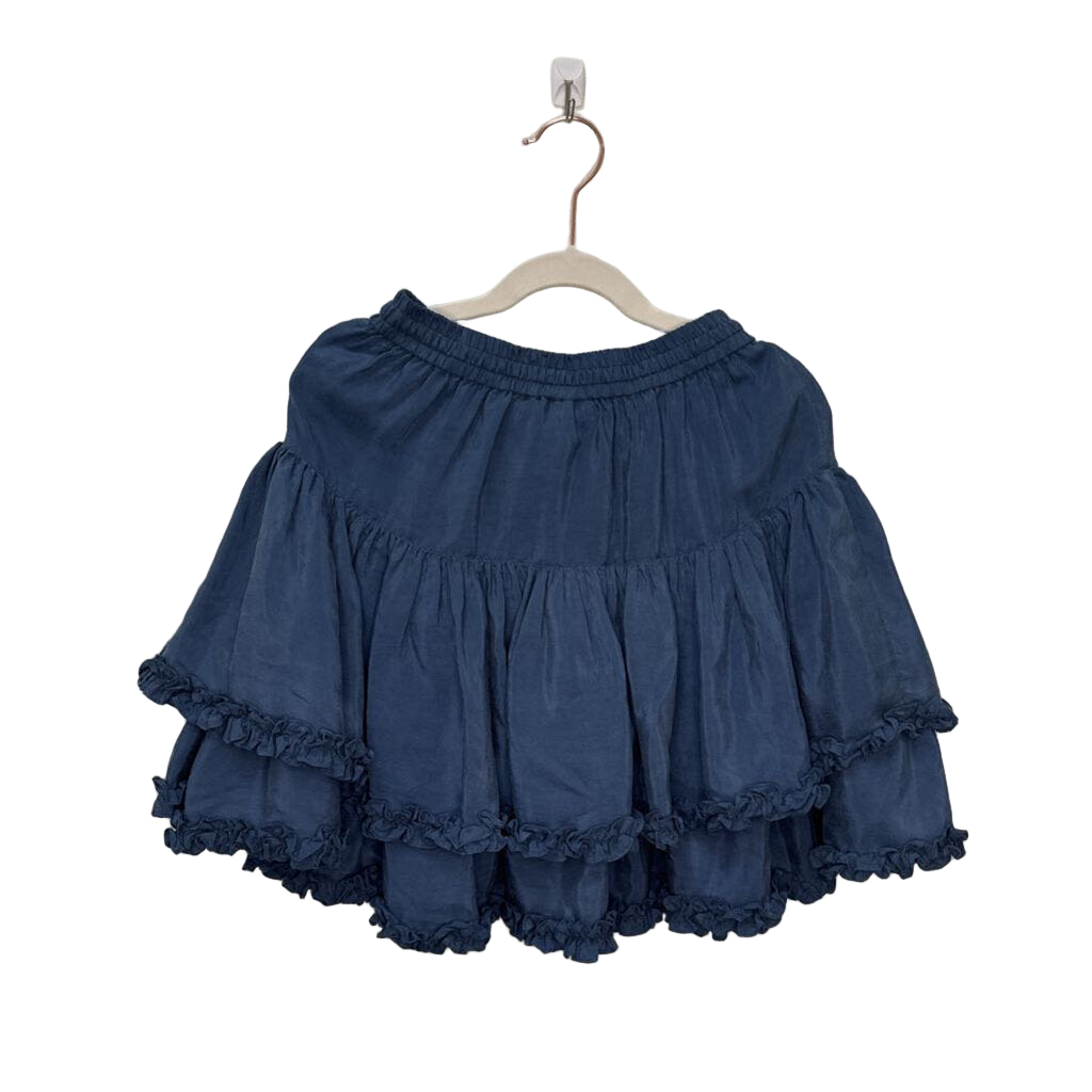 2PC Silk Top & Skirt