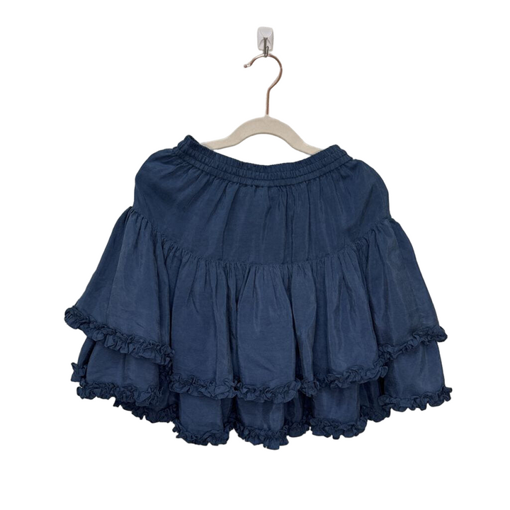 2PC Silk Top & Skirt