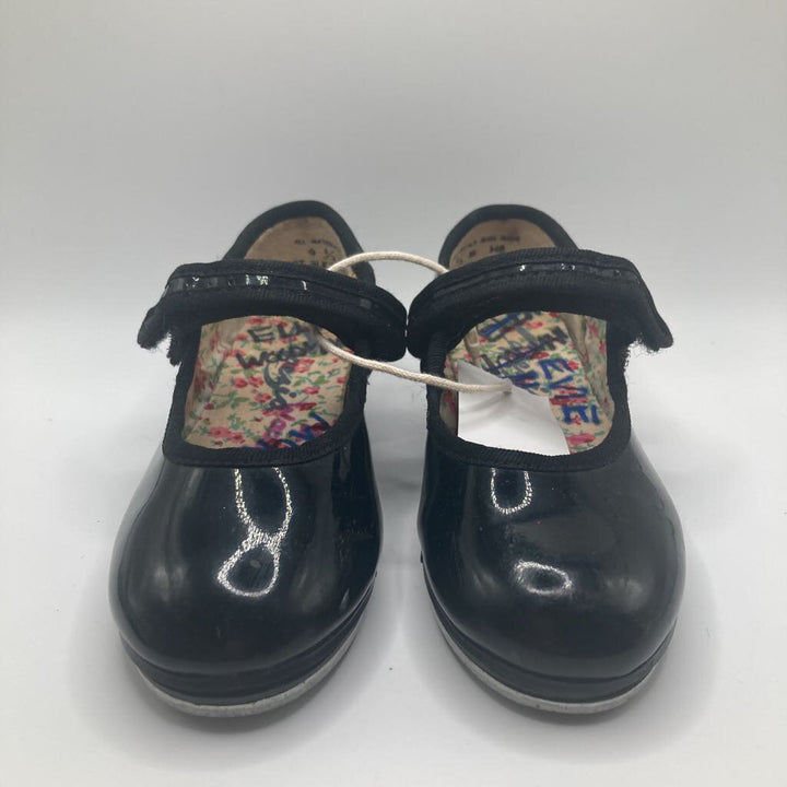 Patent Leather Velcro Tap Shoes