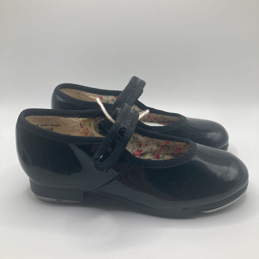 Patent Leather Velcro Tap Shoes