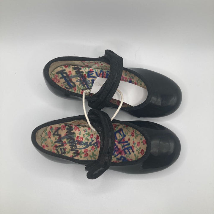 Patent Leather Velcro Tap Shoes