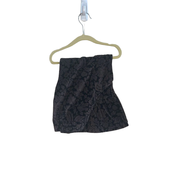 Velour Ruffled Pants