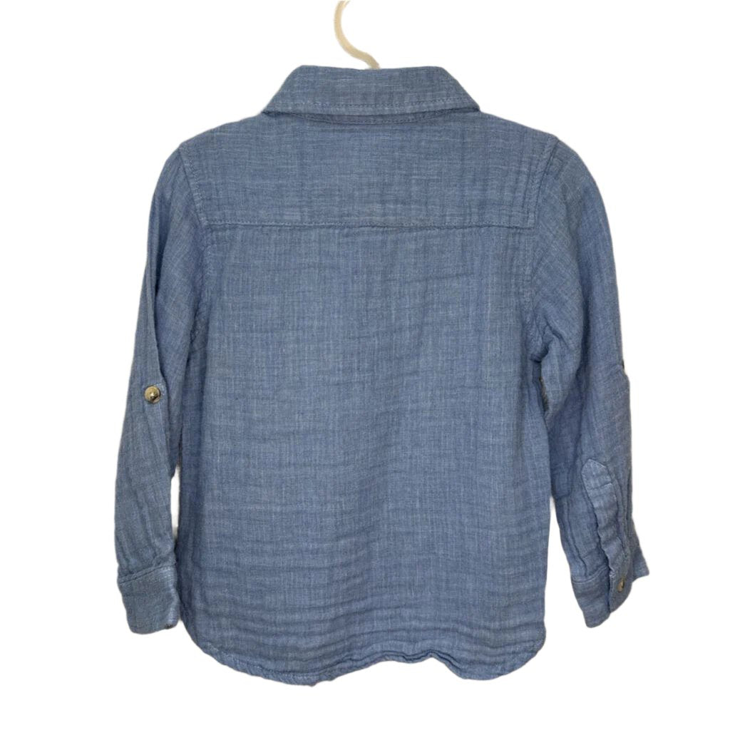 LS Linen Button Down Shirt