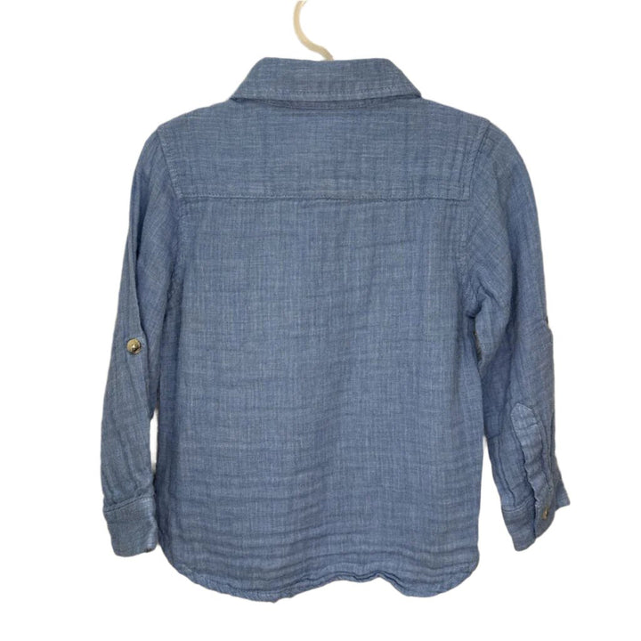LS Linen Button Down Shirt