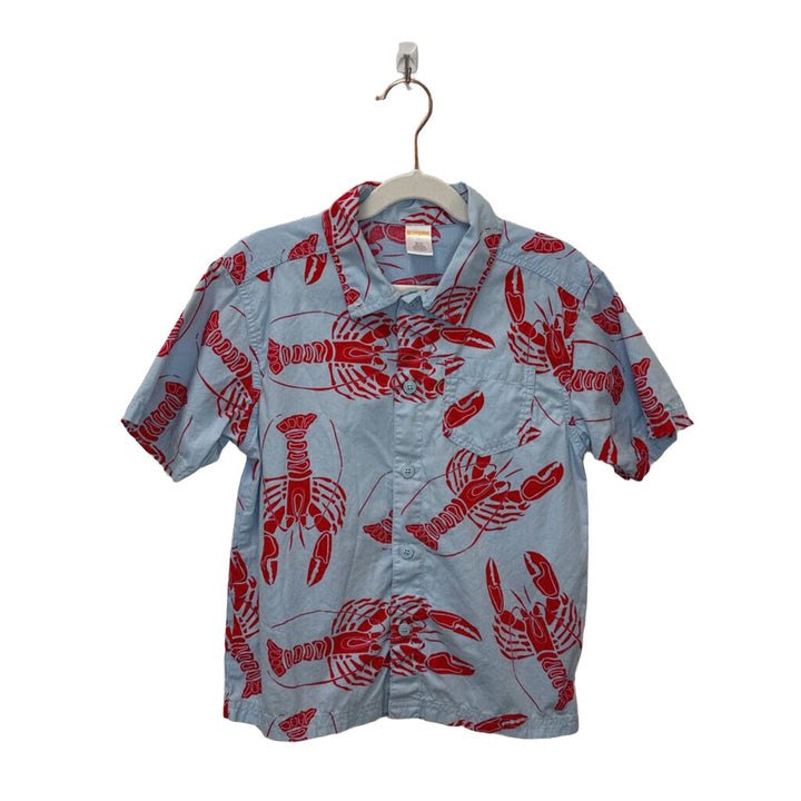 SS Button Down Shirt / Lobsters