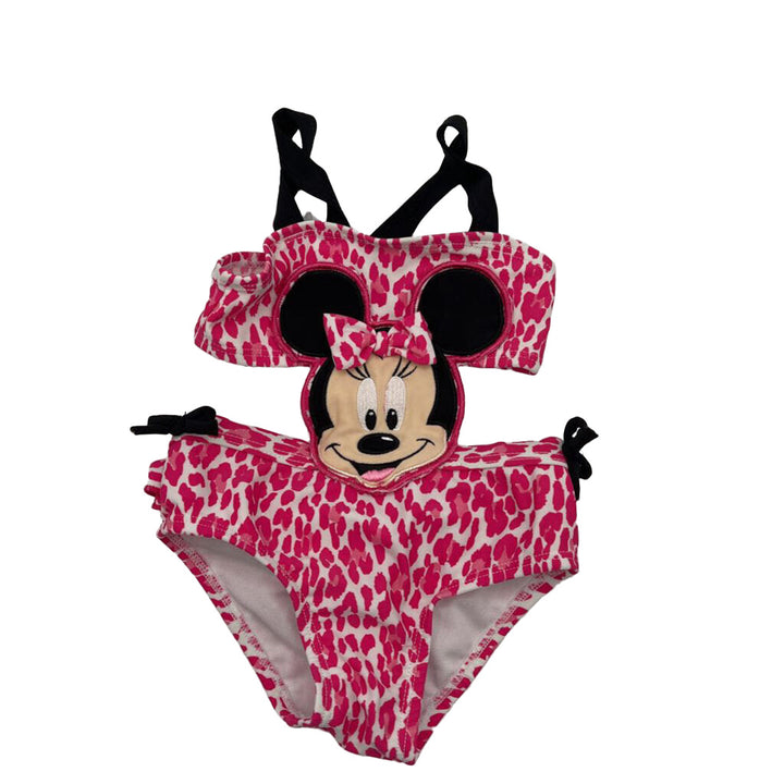 One Pc Bathing Suit / Open Back / Minnie