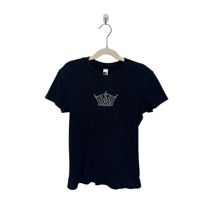 SS Shirt / Rhinestone Crown