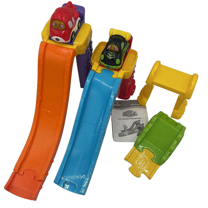 3-in-1 Launch & Play Raceway