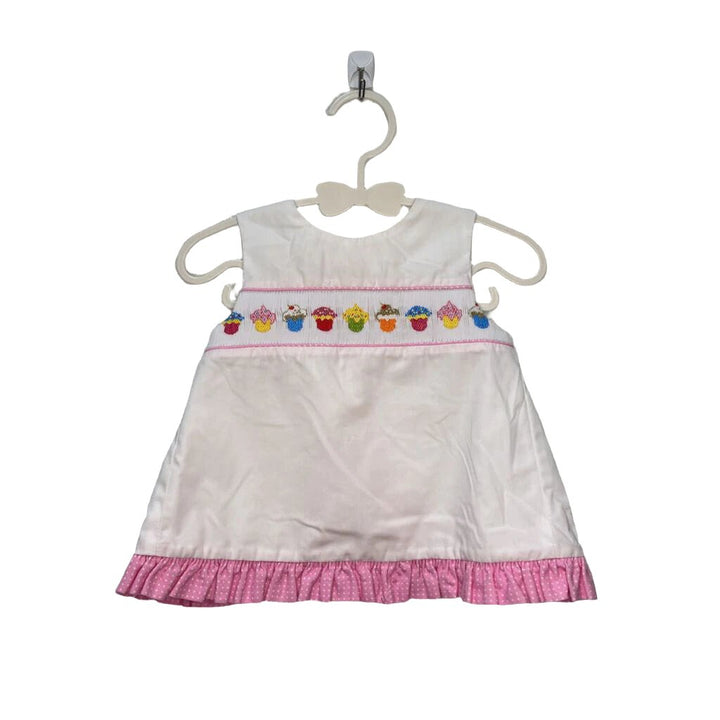 Sleeveless Smocked Dress