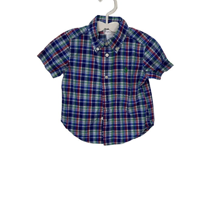 SS Button Down - Plaid