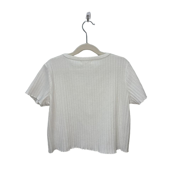 SS Cropped Shirt / Ribbed