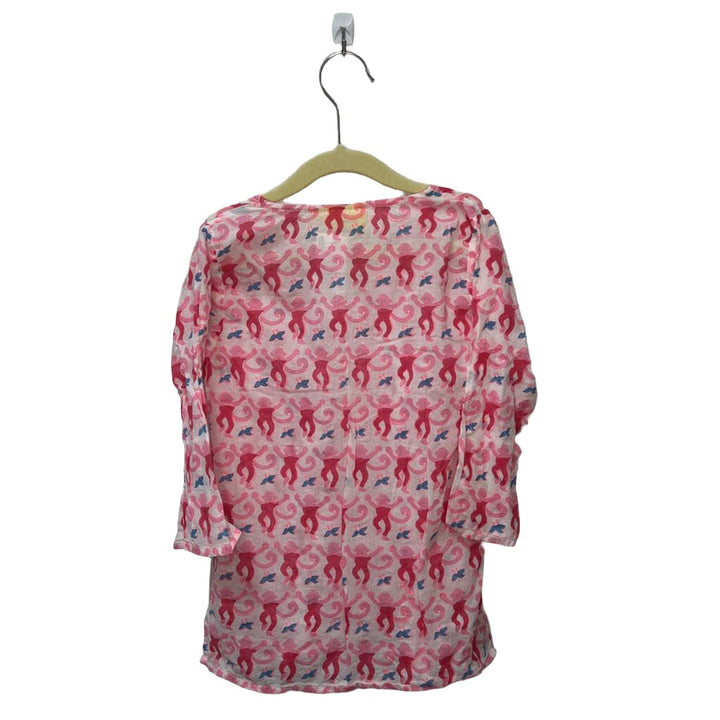 LS Bathing Suit Cover Up / Monkey