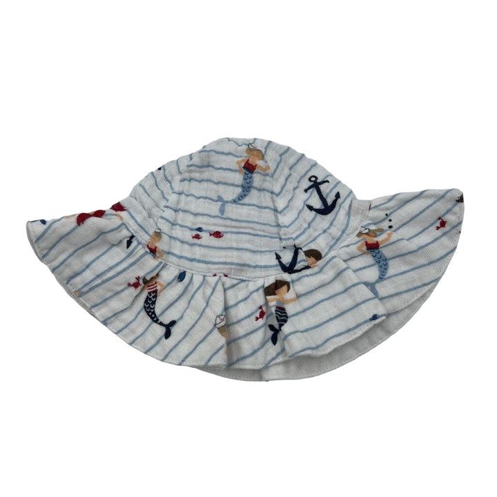 Sun Hat / Mermaids & Stripes