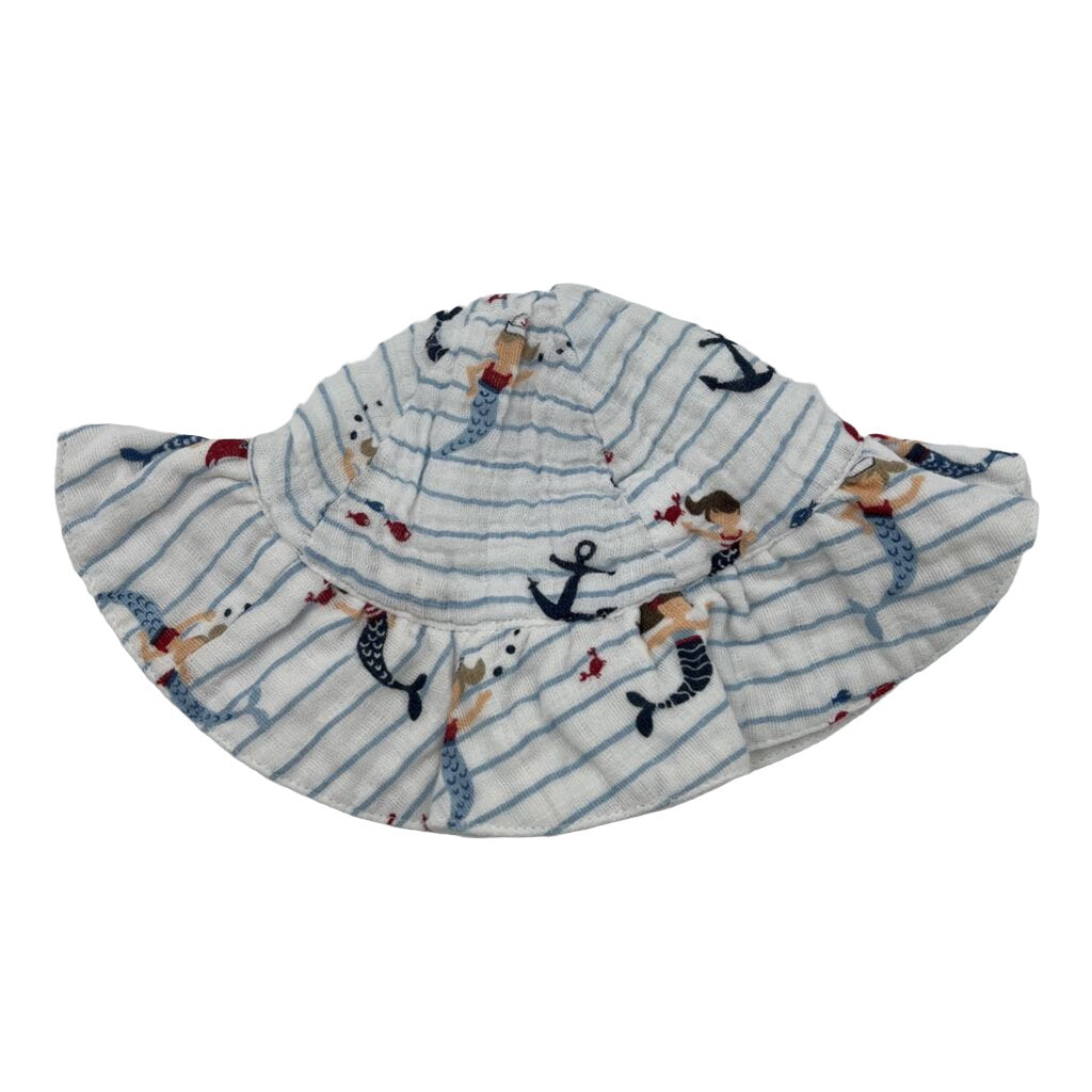 Sun Hat / Mermaids & Stripes