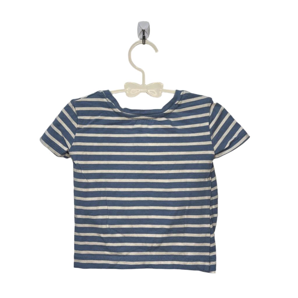 SS Tie Front Shirt / Stripes