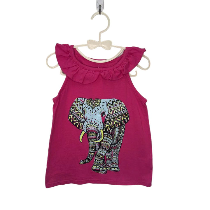 Sleeveless Shirt / Elephant