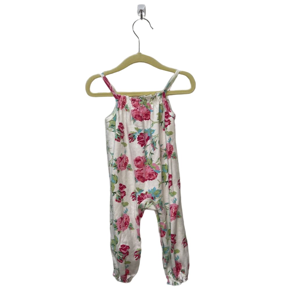 Sleeveless Romper / Flowers