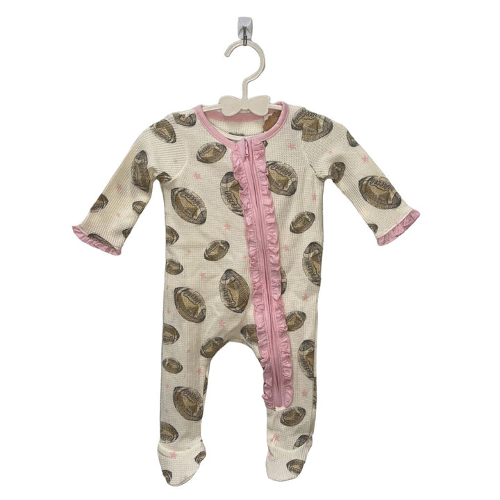 Footed Onesie w/Headband