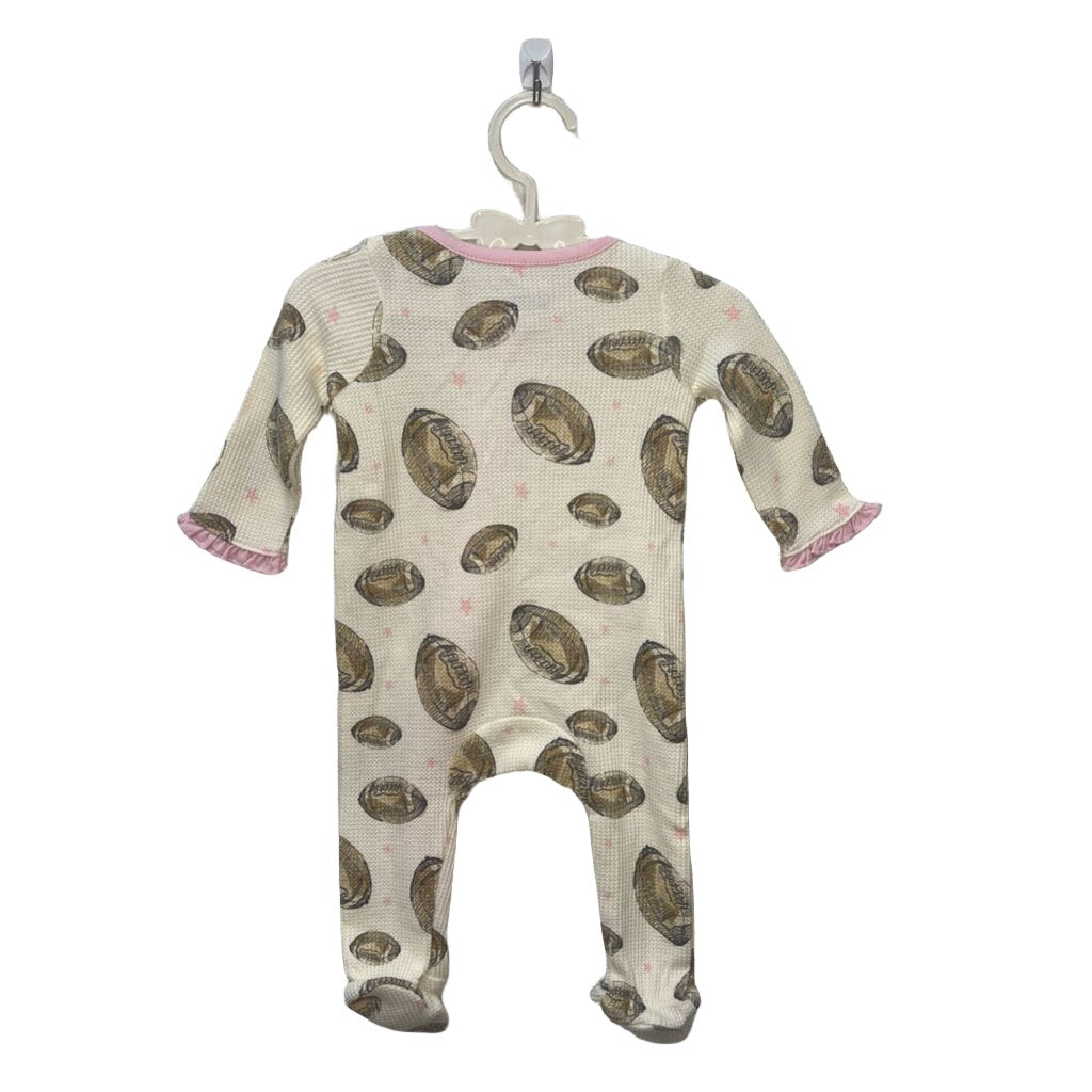 Footed Onesie w/Headband