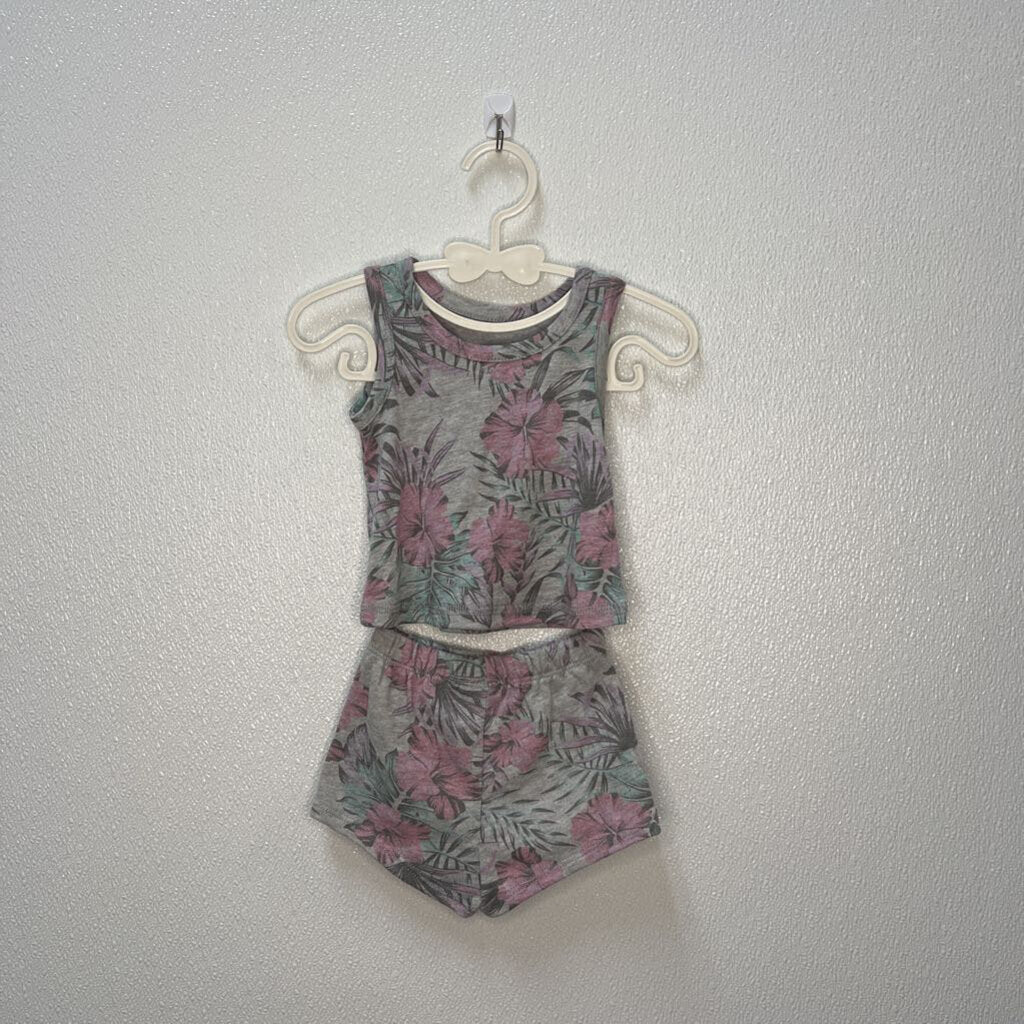 Tank & Shorts Set / Flowers