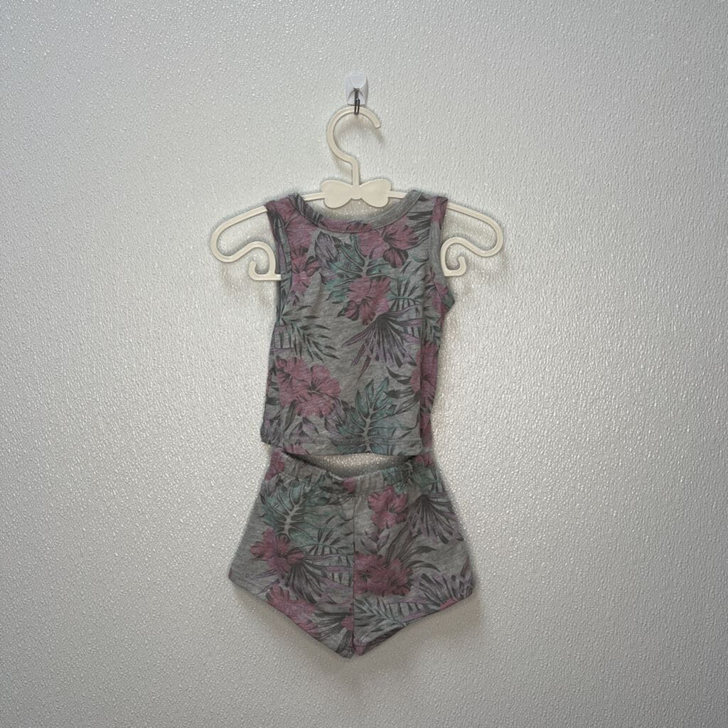 Tank & Shorts Set / Flowers
