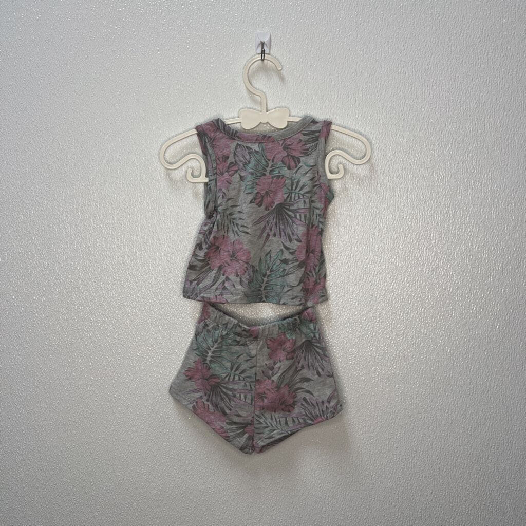 Tank & Shorts Set / Flowers