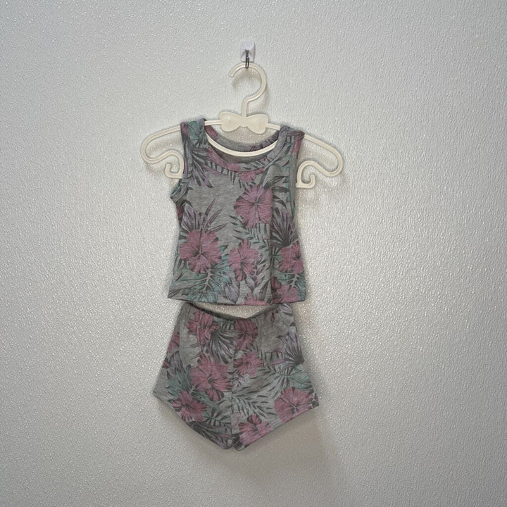 Tank & Shorts Set / Flowers