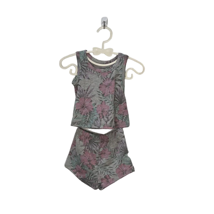 Tank & Shorts Set / Flowers