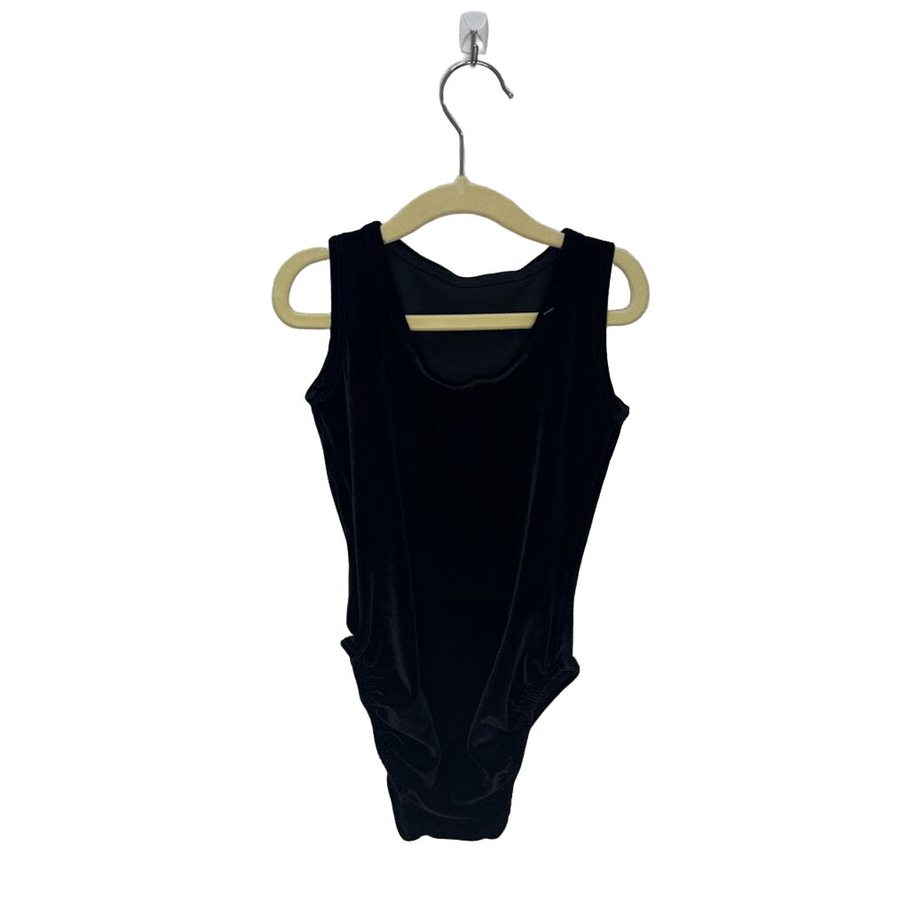 Sleeveless Velvet Leotard